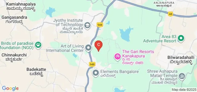 Sri Sri College of Ayurvedic Science and Research Hospital, Bangalore Map