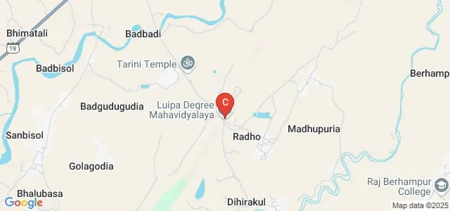 Luipa Degree Mahavidyalaya, Mayurbhanj Map
