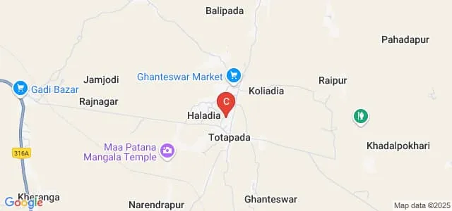 Ghanteswar Degree College, Bhadrak Map