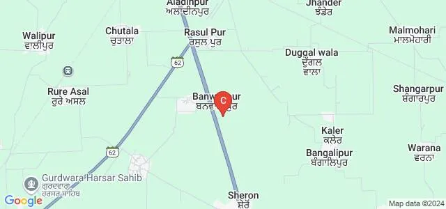 Radiance Institute of Nursing, Tarn Taran Map