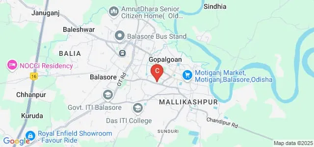 Fakir Mohan Autonomous College, Balasore Map