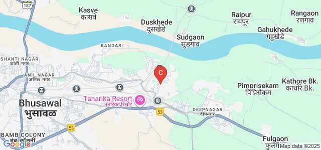 Shri Sant Gadge Baba College of Engineering and Technology, Bhusawal Map