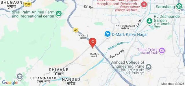 Sankalp College of Arts, Commerce and Science, Pune Map