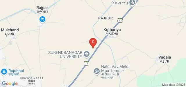 VBT's Post Graduate Institute of Information Technology, Surendranagar Map