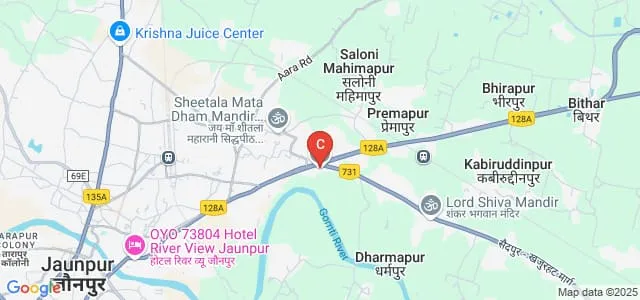 Prasad Institute of Technology, Jaunpur Map