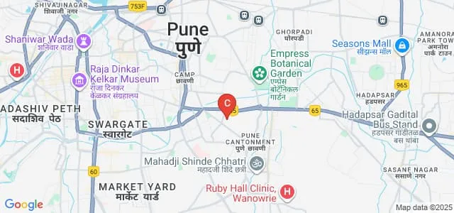 Department of Pharmacy, Armed Forces Medical College, Pune Map
