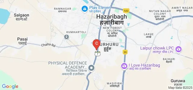 Markham College of Commerce, Hazaribag Map