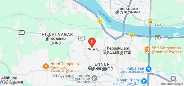Vekkaliamman College of Education, Tiruchirappalli Map