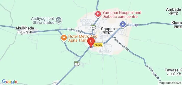 Mahatma Gandhi Shikshan Mandal's Arts Science and Commerce College, Chopda Map