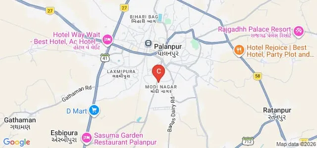 Matrushree SS Govinda B Ed College, Banaskantha Map