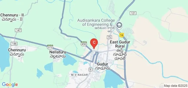 SV Arts and Science College, Prakasam Map