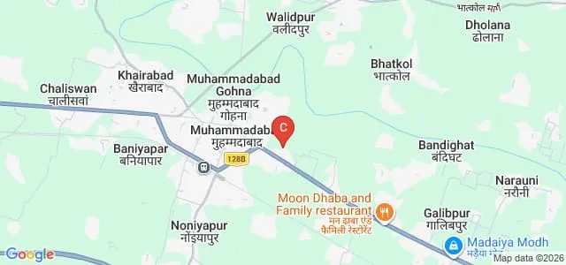 Sant Gadinath Government PG College, Muhammadabad Map