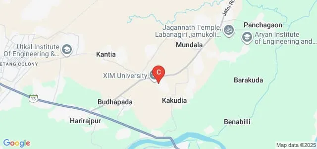 School of Commerce, XIM University, Bhubaneswar Map