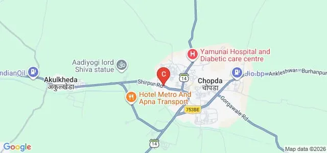 Chopda Education Society's College of Education, Jalgaon Map