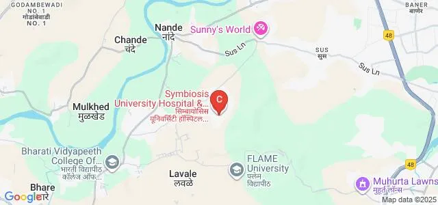 Symbiosis Medical College for Women, Pune Map