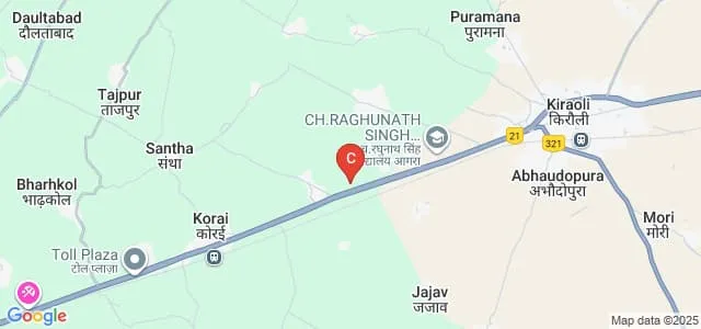 Dr Tandon Nursing College, Agra Map