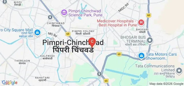 Dr D Y Patil Institute of Pharmaceutical Sciences and Research, Pune Map