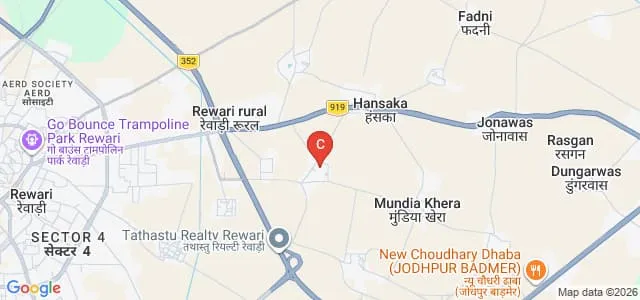AM College of Education, Rewari Map