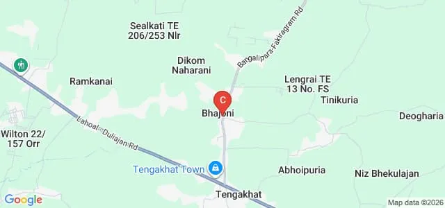 Dibru College, Dibrugarh Map