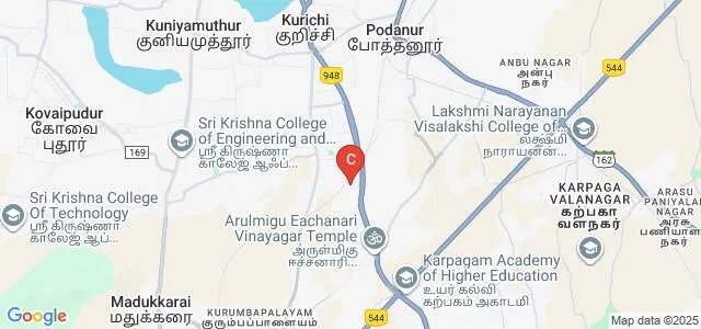 Rathinam Institute of Management, Coimbatore Map