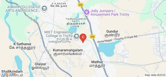 MIET Polytechnic College, Tiruchirappalli Map