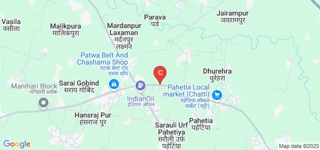 Jangali Yadav Vidyalaya, Ghazipur Map