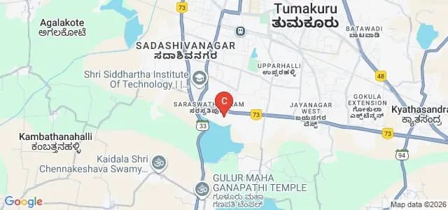 Aruna College of Nursing, Tumkur Map