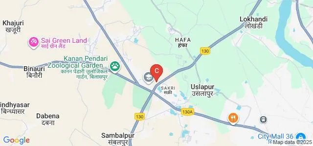 Usha Devi Memorial College of Arts, Commerce and Science, Bilaspur Map