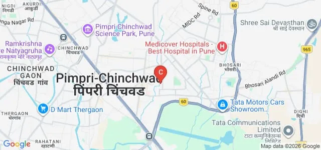 Dr DY Patil College of Nursing, Pune Map