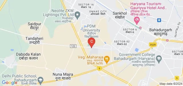 PDM Polytechnic, Bahadurgarh Map