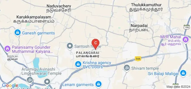 Maharaja Prithvi Engineering College, Coimbatore Map