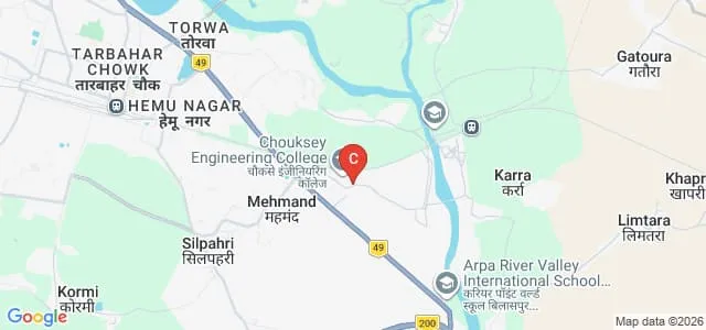 Chouksey College of Ayurved Research Center and Hospital, Bilaspur Map