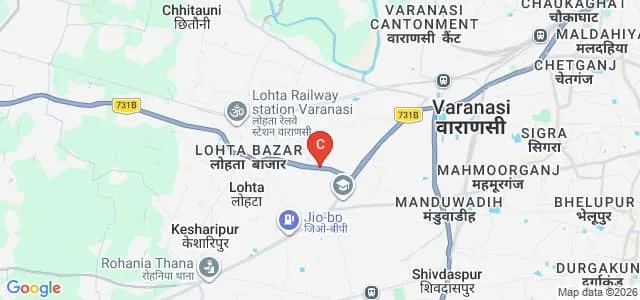 Sanjay Memorial Women's College, Varanasi Map