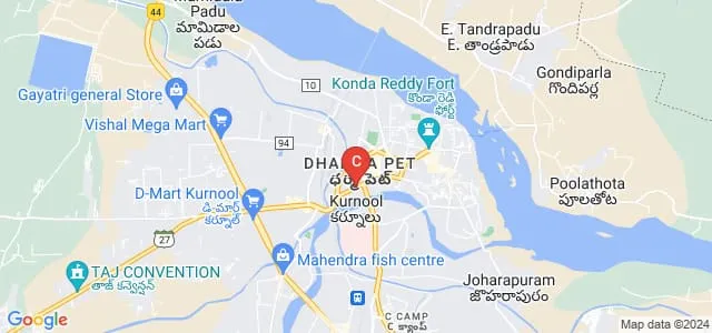 Cattamanchi Ramalinga Reddy B Ed and D Ed College, Kurnool Map
