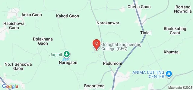 Golaghat Engineering College, Golaghat Map