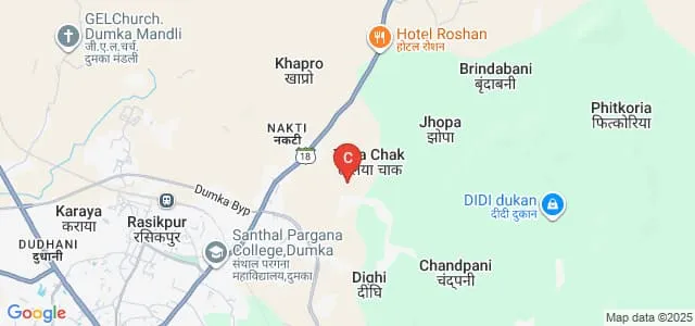 Government Women's Polytechnic, Dumka Map
