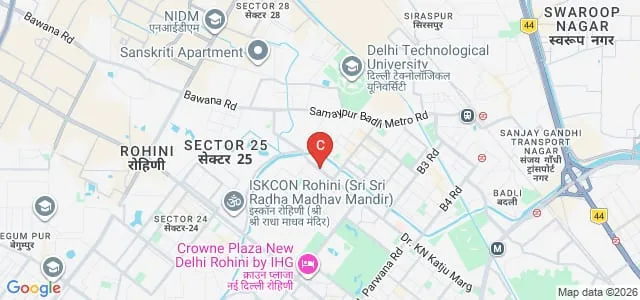 Bhagwan Parshuram Institute of Technology, Delhi Map