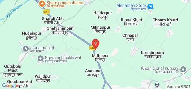 Asian College of Law, Saharanpur Map