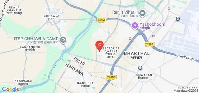 Sri Ram Institute of Teacher Education, New Delhi Map