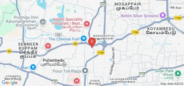 TS Srinivasan Centre For Polytechnic College and Advanced Training, Chennai Map