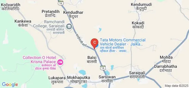 Lt Raja Virendra Bahadur Singh Government College, Saraipali Map