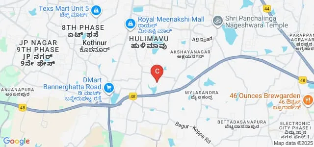 Rathinam Institute of Technology, Bangalore Map