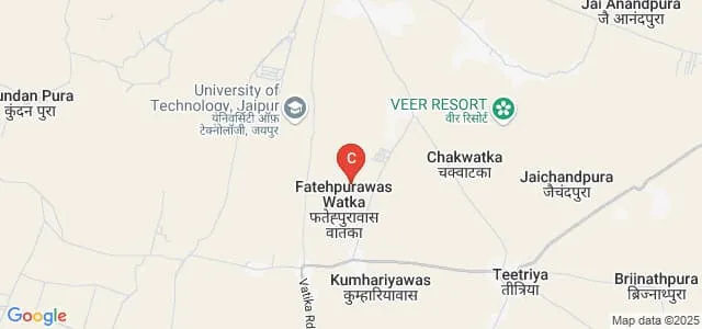 Poddar Management and Technical Campus, Jaipur Map
