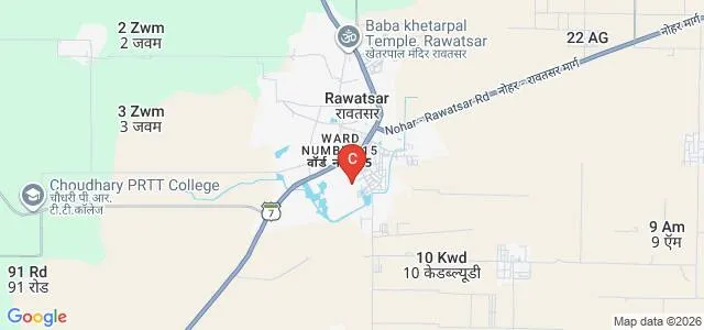 Chaudhary PR TT College, Hanumangarh Map