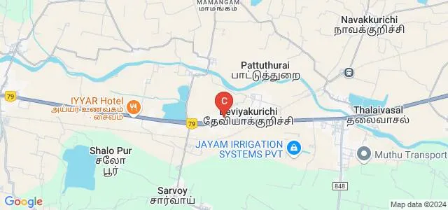 Shree Maruthi Polytechnic College, Attur Map