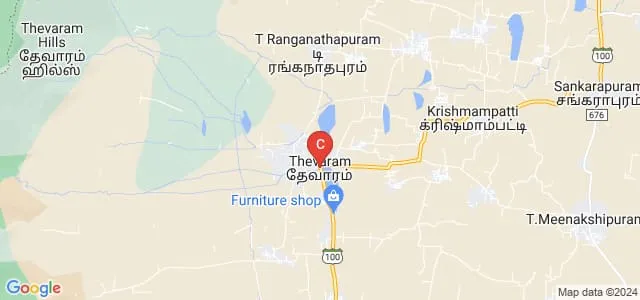 Ramakrishnan Chandra College of Education, Cumbum Map