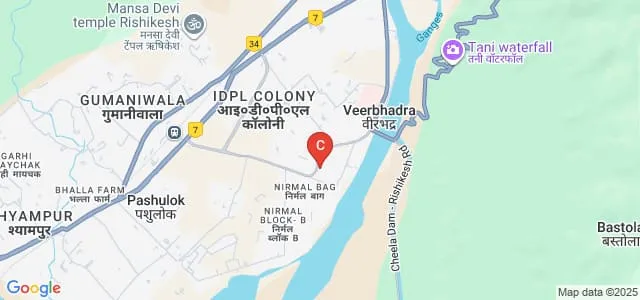 Seema Dental College and Hospital, Rishikesh Map