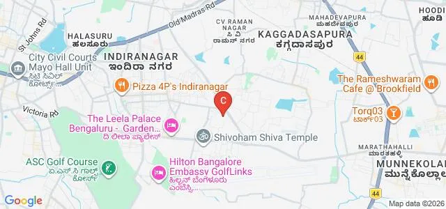 Sacred Heart Girls First Grade College, Bangalore Map