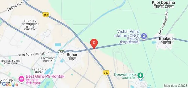 MR DAV Institute of Management Studies, Rohtak Map