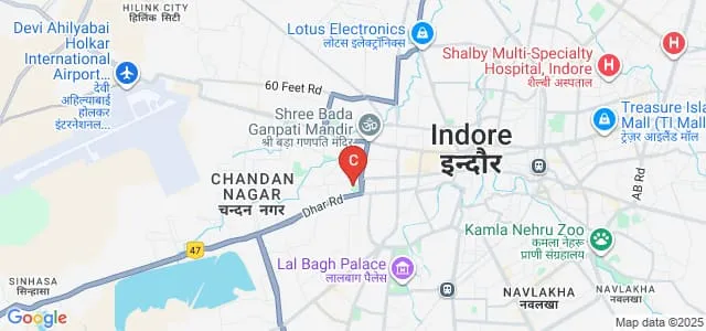 MB Khalsa Law College, Indore Map
